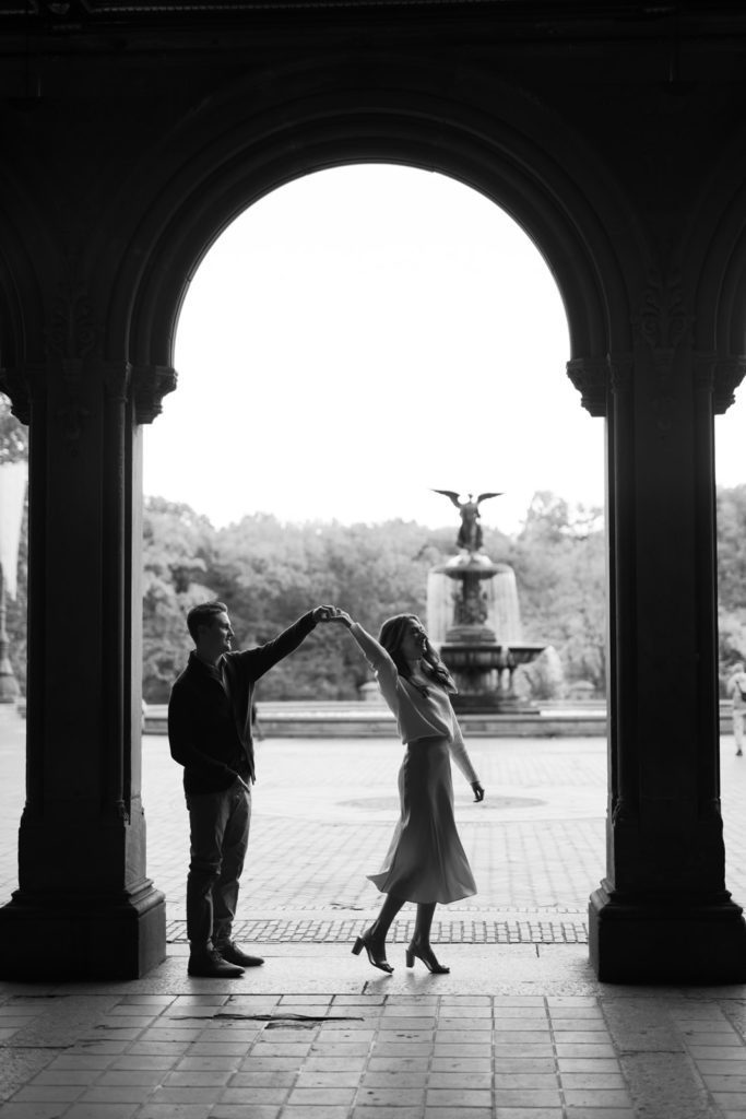 Engagement Session Bethesda Fountain